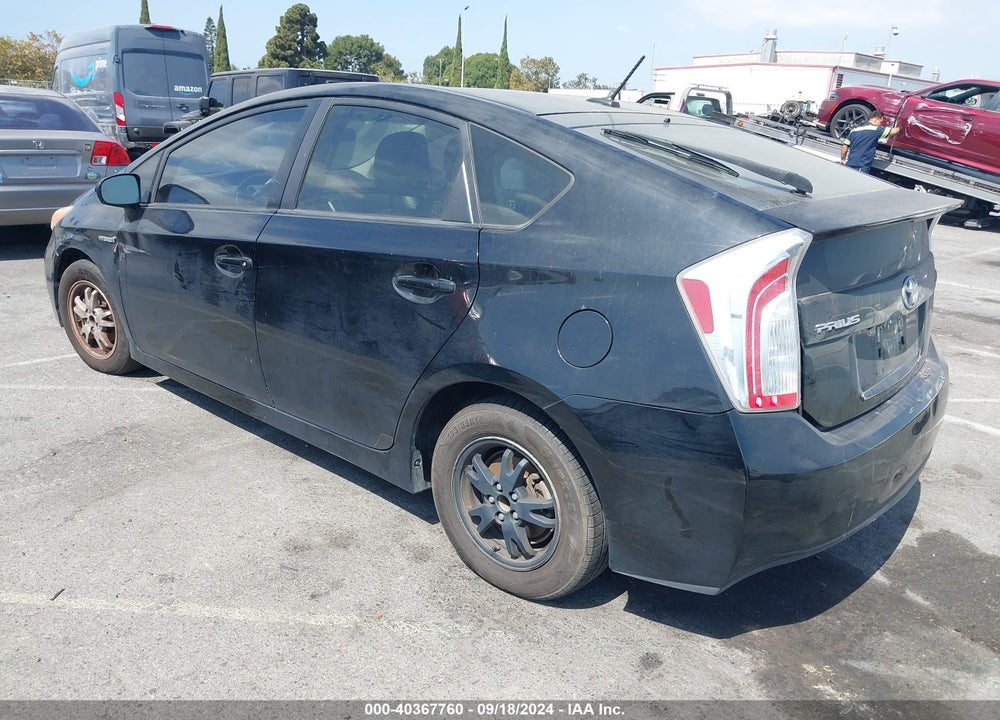 2013 TOYOTA PRIUS THREE VIN: JTDKN3DU2D5563505