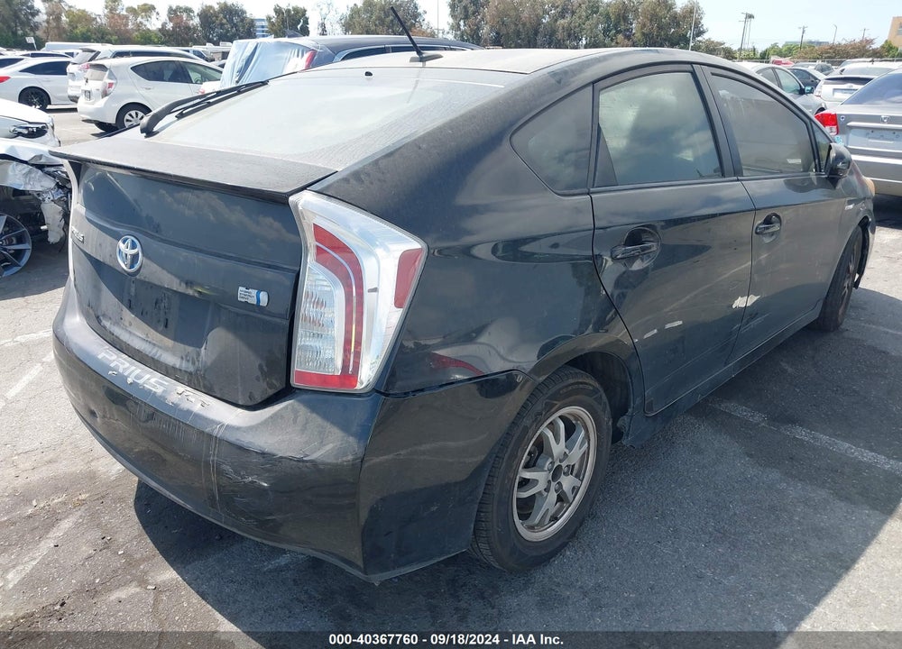2013 TOYOTA PRIUS THREE VIN: JTDKN3DU2D5563505