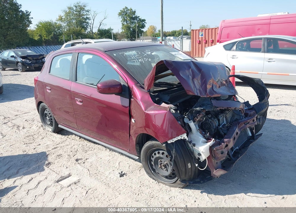 2017 MITSUBISHI MIRAGE ES VIN: ML32A3HJ1HH012579
