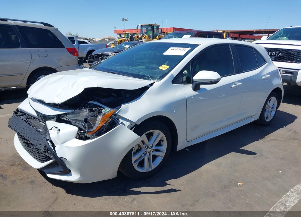 2022 TOYOTA COROLLA SE VIN: JTND4MBE4N3150037