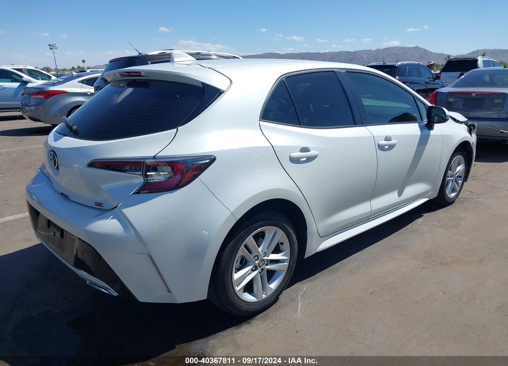 2022 TOYOTA COROLLA SE VIN: JTND4MBE4N3150037