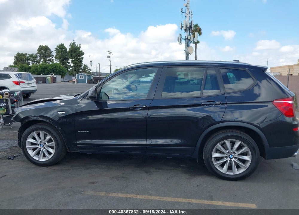 2017 BMW X3 SDRIVE28I VIN: 5UXWZ7C55H0V85636
