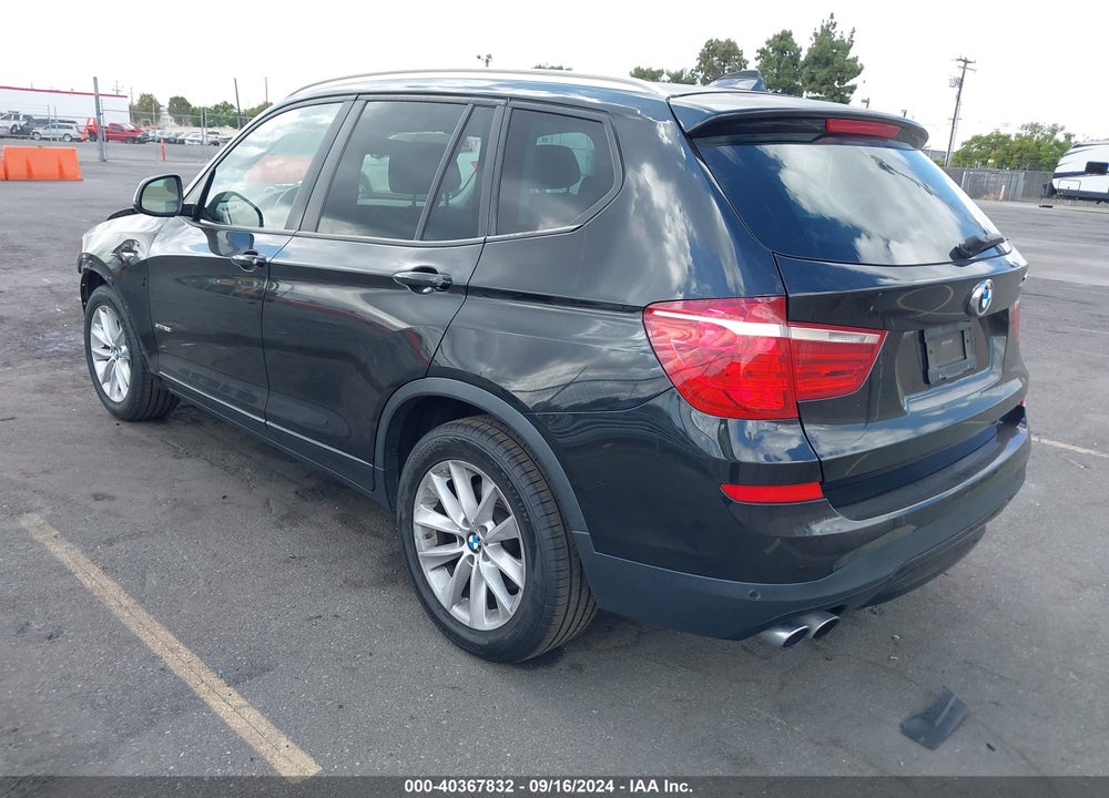2017 BMW X3 SDRIVE28I VIN: 5UXWZ7C55H0V85636