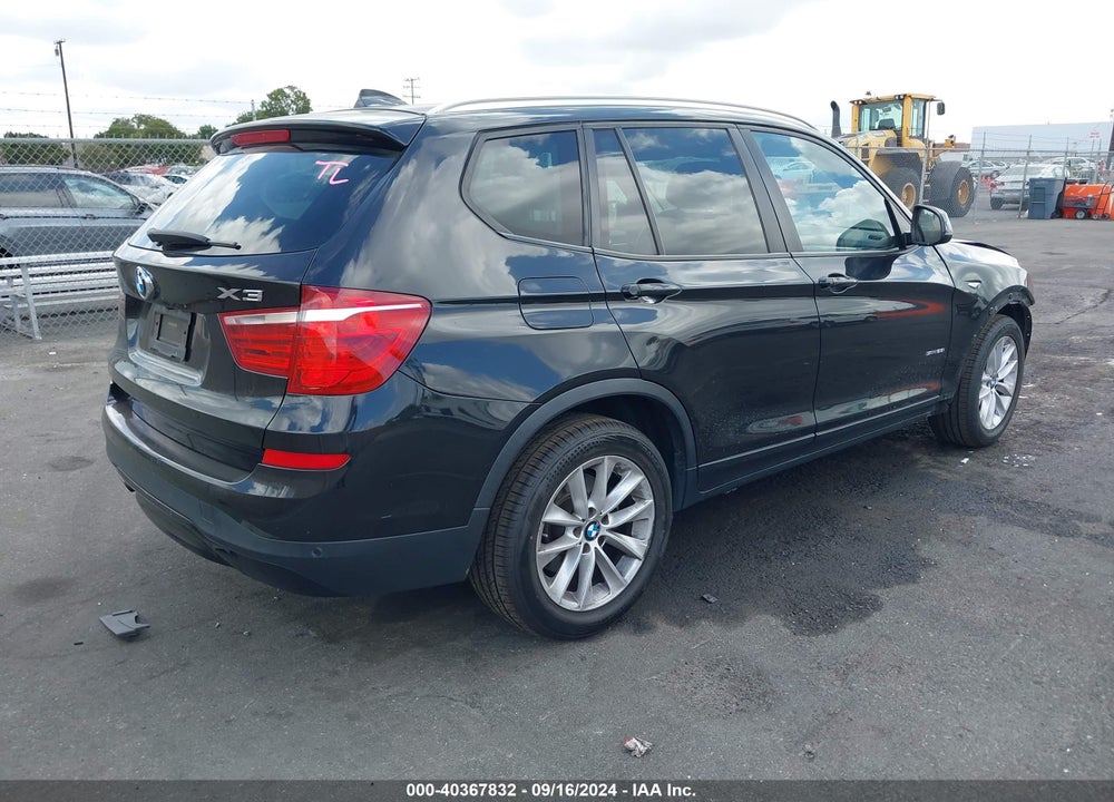 2017 BMW X3 SDRIVE28I VIN: 5UXWZ7C55H0V85636