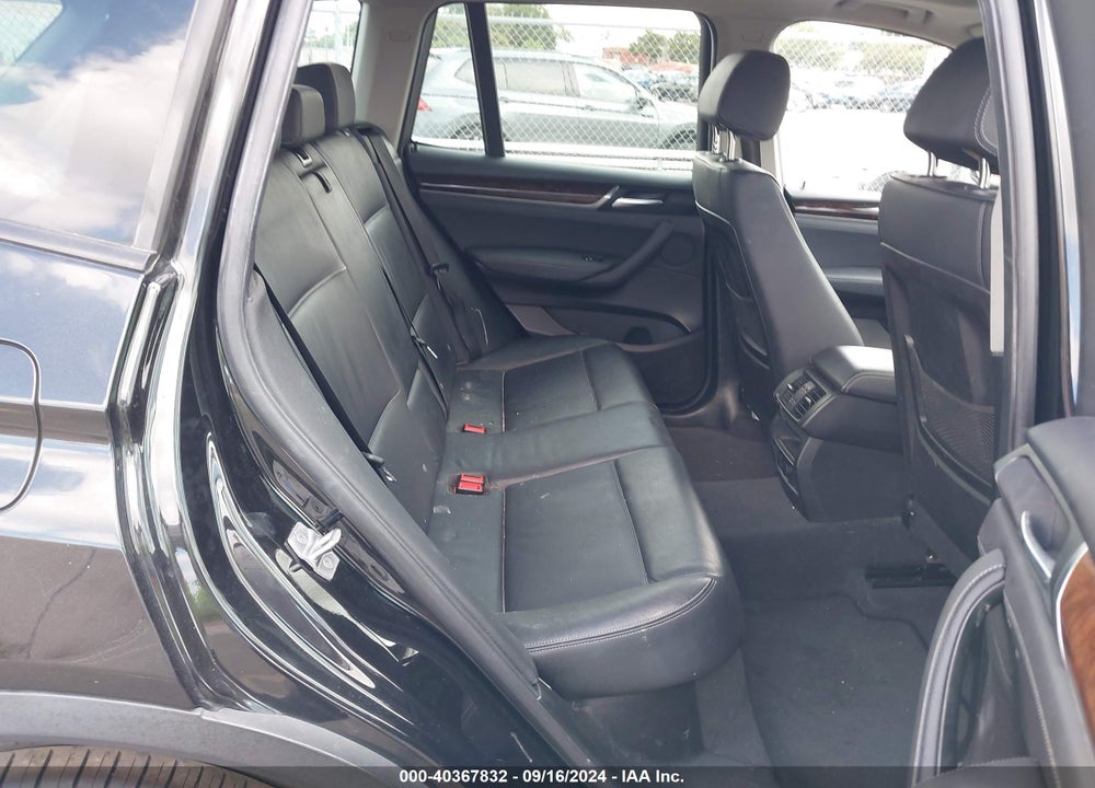 2017 BMW X3 SDRIVE28I VIN: 5UXWZ7C55H0V85636
