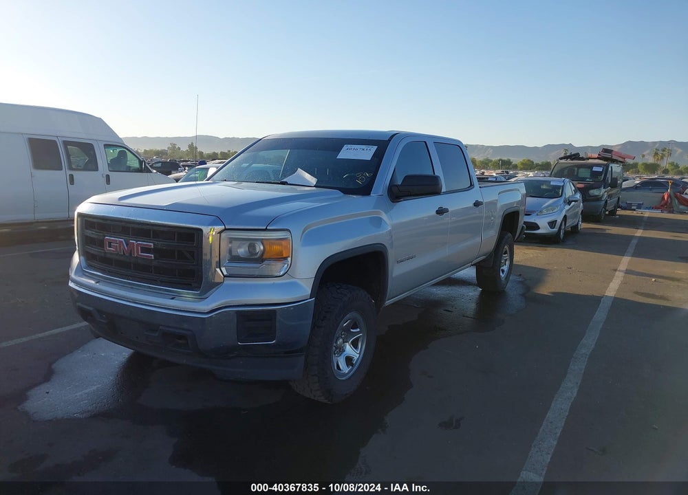 2014 GMC SIERRA 1500 VIN: 3GTU2TEC5EG343647