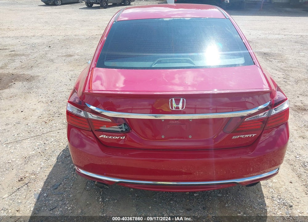 2016 HONDA ACCORD SPORT VIN: 1HGCR2F56GA046021