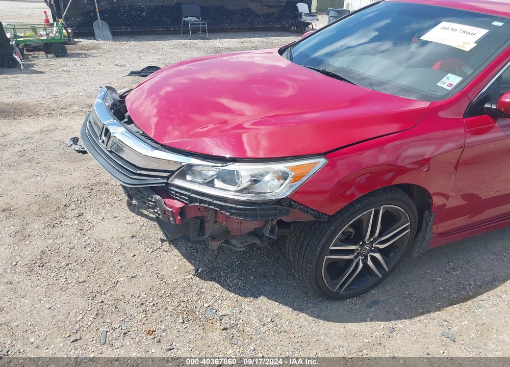 2016 HONDA ACCORD SPORT VIN: 1HGCR2F56GA046021
