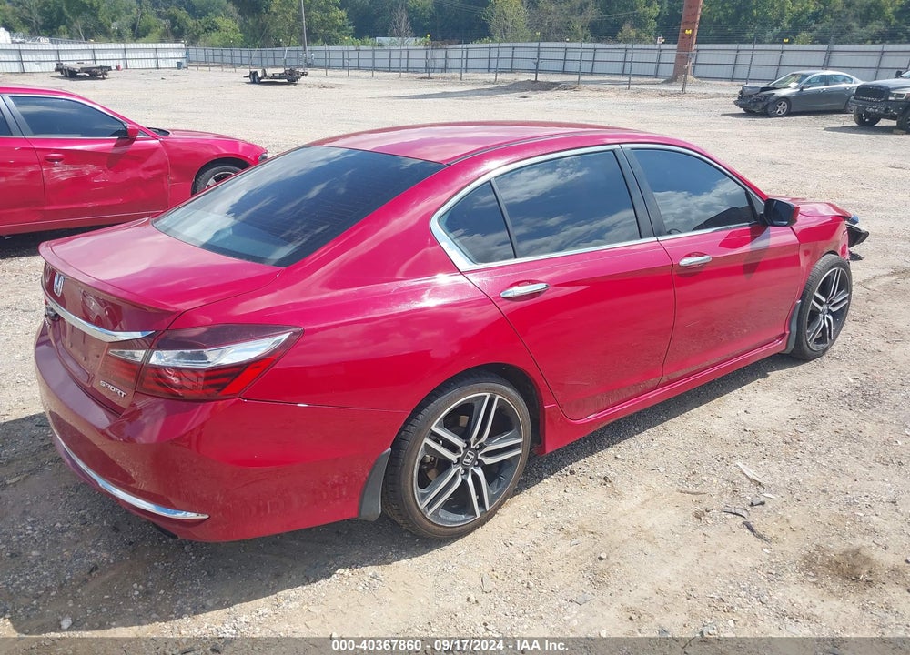 2016 HONDA ACCORD SPORT VIN: 1HGCR2F56GA046021
