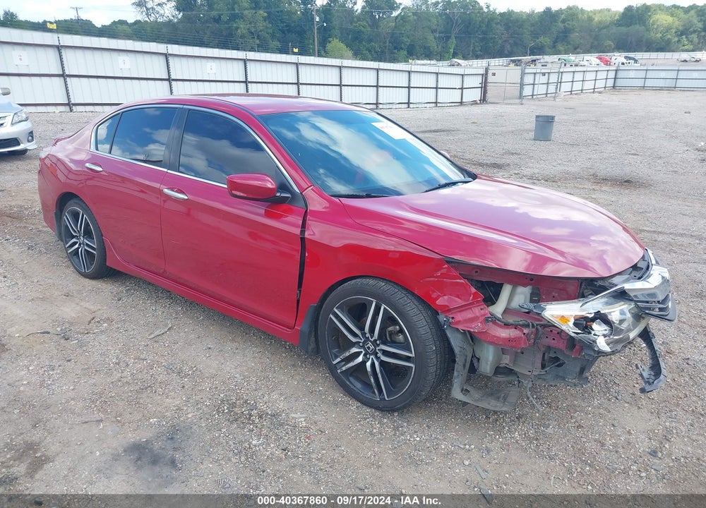 2016 HONDA ACCORD SPORT VIN: 1HGCR2F56GA046021