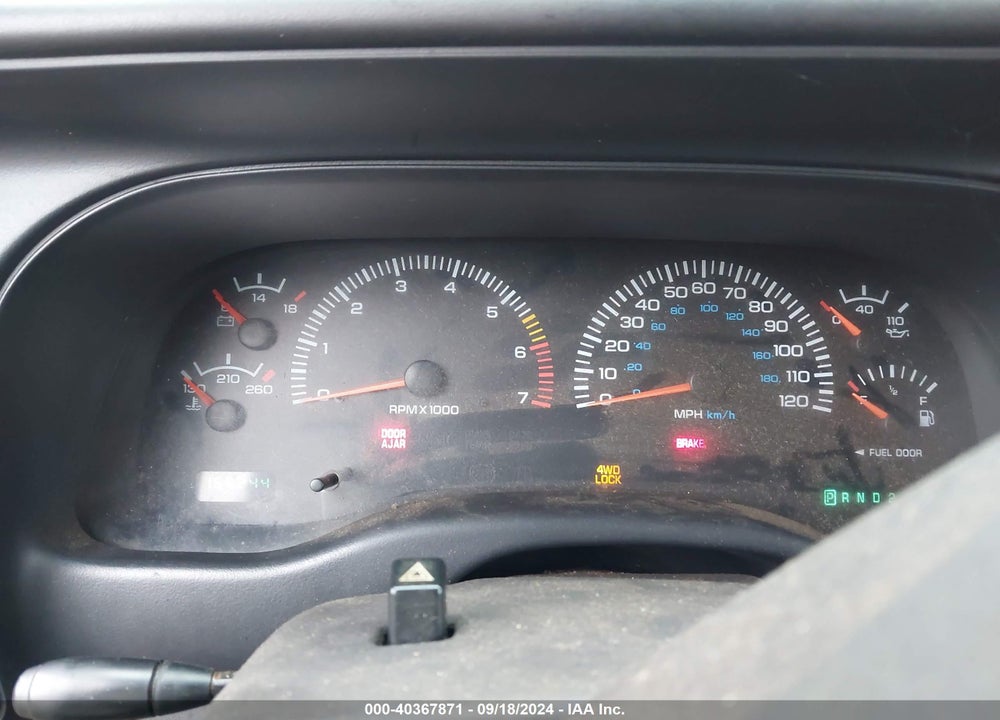 2000 DODGE DURANGO VIN: 1B4HS28N4YF268175