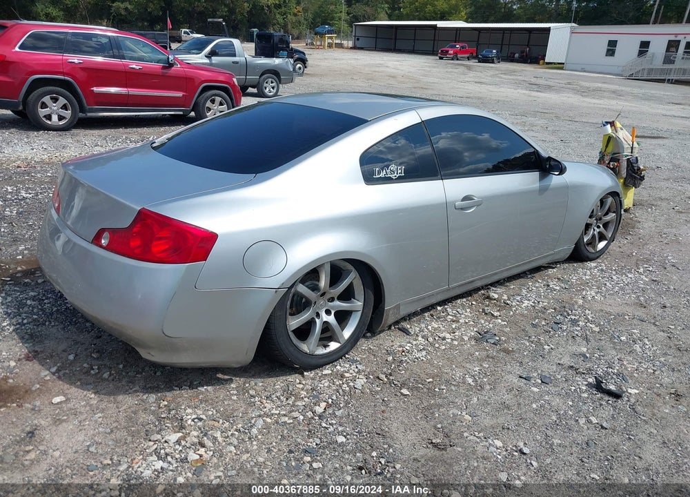 2003 INFINITI G35 BASE W/LEATHER VIN: JNKCV54E33M201789
