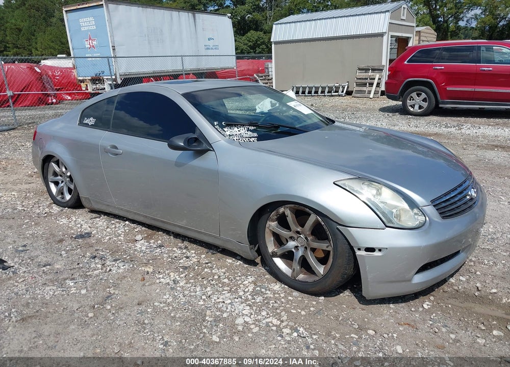 2003 INFINITI G35 BASE W/LEATHER VIN: JNKCV54E33M201789