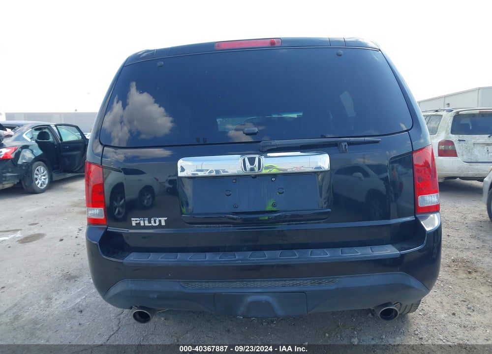 2013 HONDA PILOT EX-L VIN: 5FNYF3H57DB044247