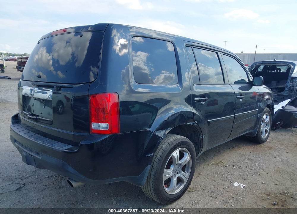 2013 HONDA PILOT EX-L VIN: 5FNYF3H57DB044247