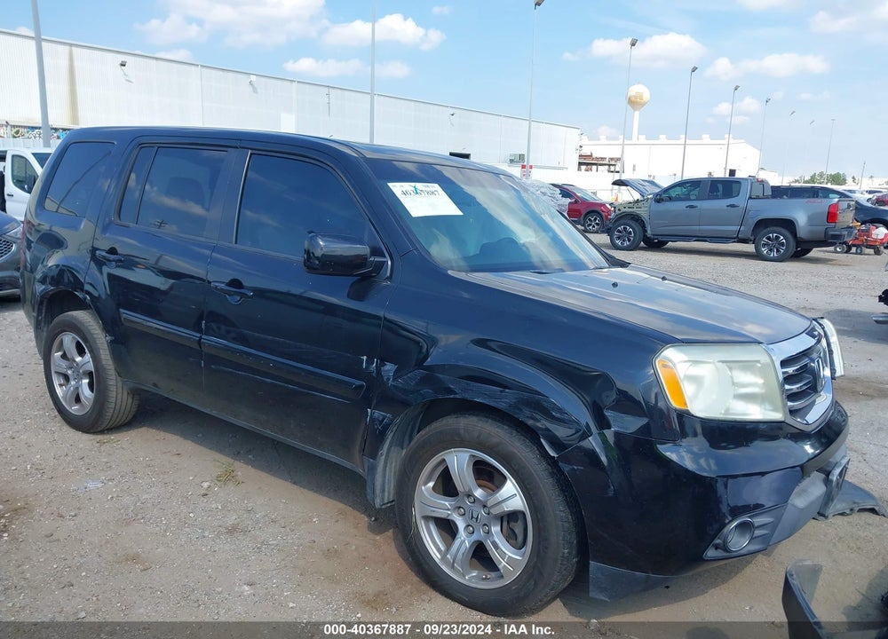 2013 HONDA PILOT EX-L VIN: 5FNYF3H57DB044247