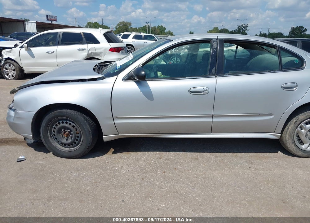 2005 PONTIAC GRAND AM SE VIN: 1G2NE52F65M237893