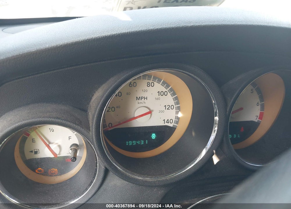 2010 DODGE CHARGER SXT VIN: 2B3CA3CVXAH242795