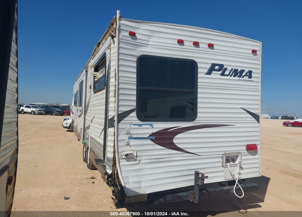 2010 FOREST RIVER PUMA VIN: 4X4TPUG2XAP026227
