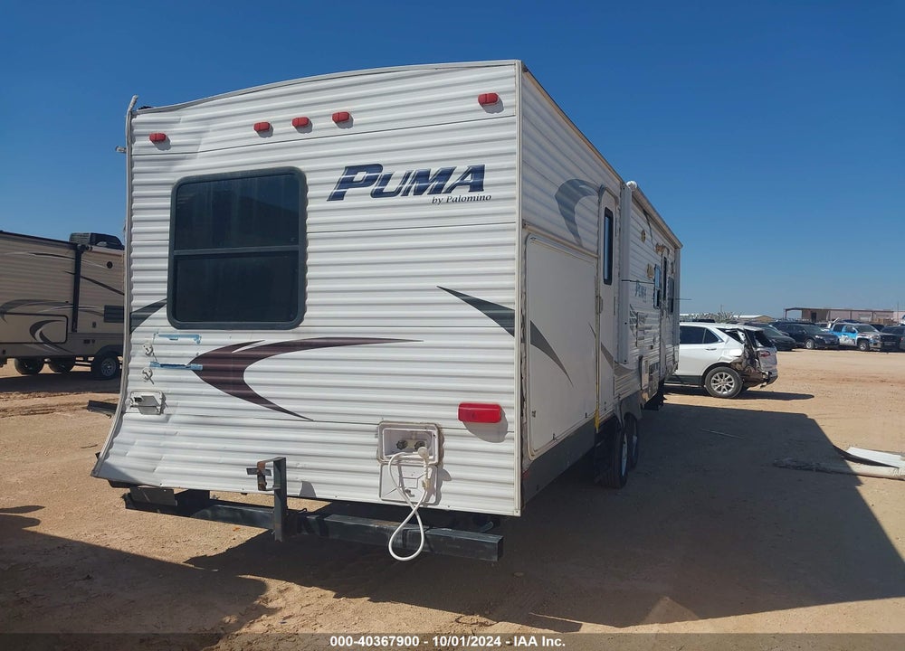 2010 FOREST RIVER PUMA VIN: 4X4TPUG2XAP026227