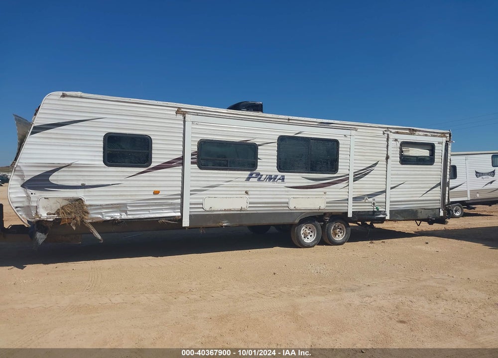 2010 FOREST RIVER PUMA VIN: 4X4TPUG2XAP026227