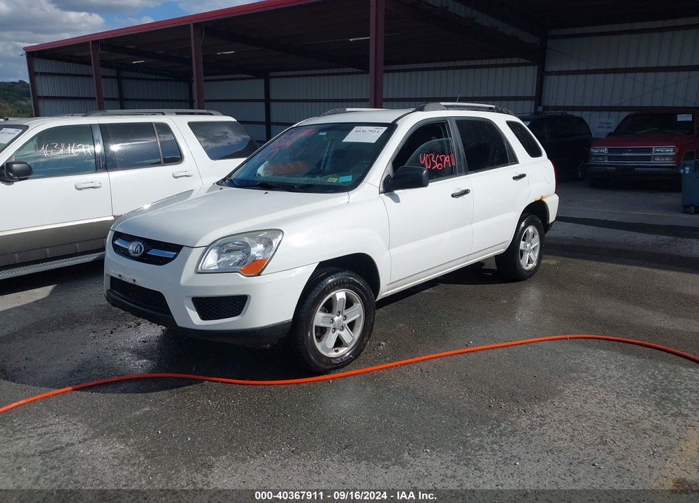 2010 KIA SPORTAGE LX V6 VIN: KNDKGCA38A7696064