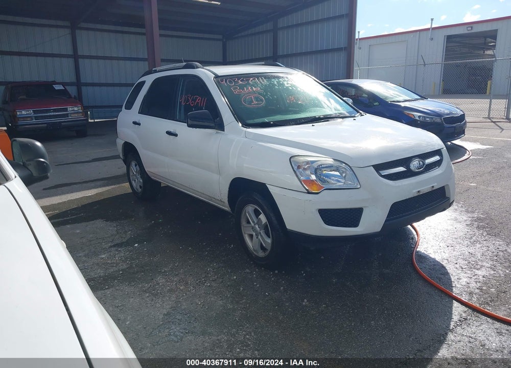 2010 KIA SPORTAGE LX V6 VIN: KNDKGCA38A7696064