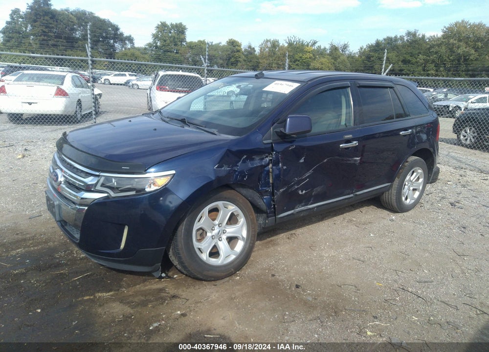 2011 FORD EDGE SEL VIN: 2FMDK3JC0BBA13222