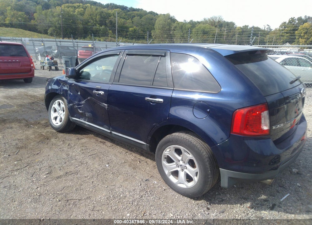 2011 FORD EDGE SEL VIN: 2FMDK3JC0BBA13222