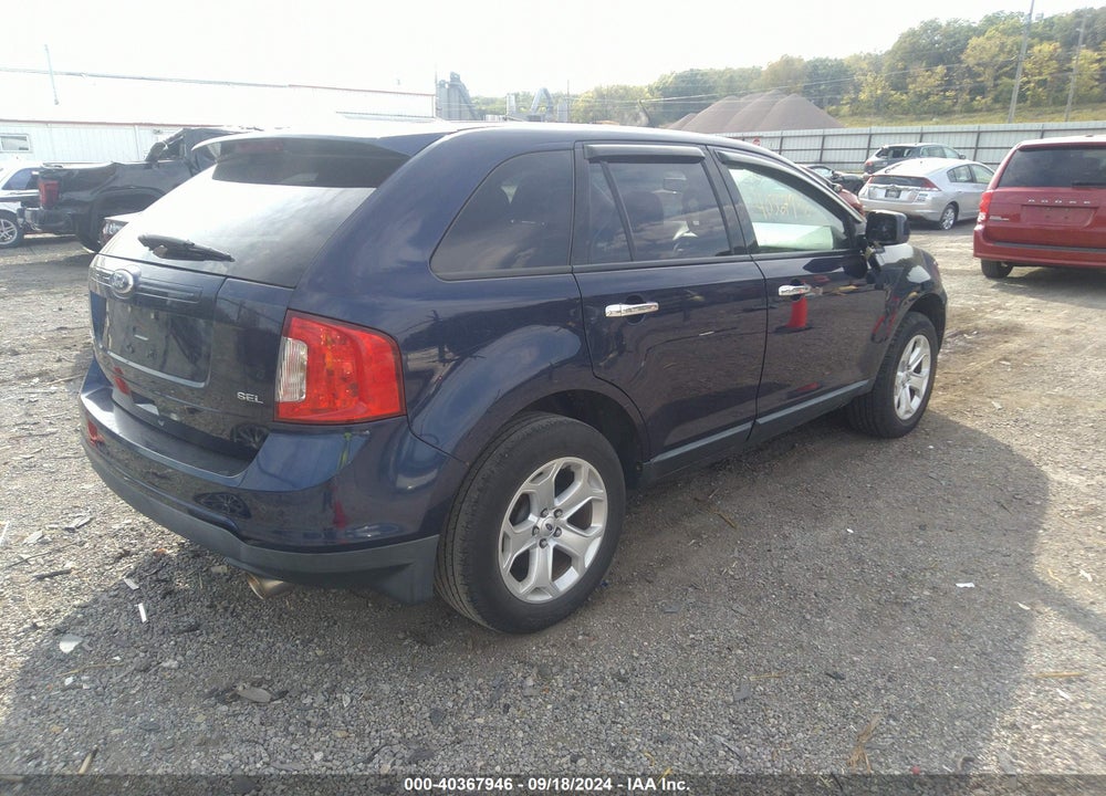 2011 FORD EDGE SEL VIN: 2FMDK3JC0BBA13222