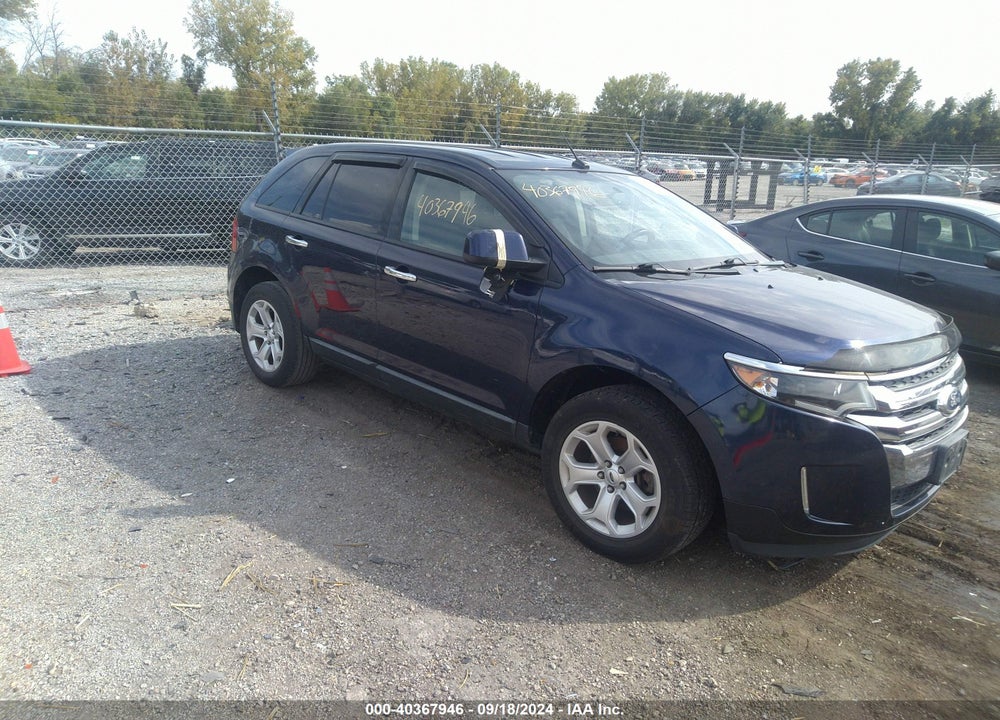 2011 FORD EDGE SEL VIN: 2FMDK3JC0BBA13222