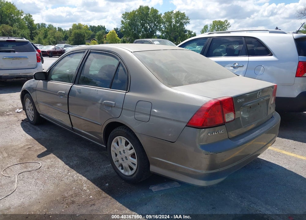 2004 HONDA CIVIC LX VIN: 2HGES16544H633547