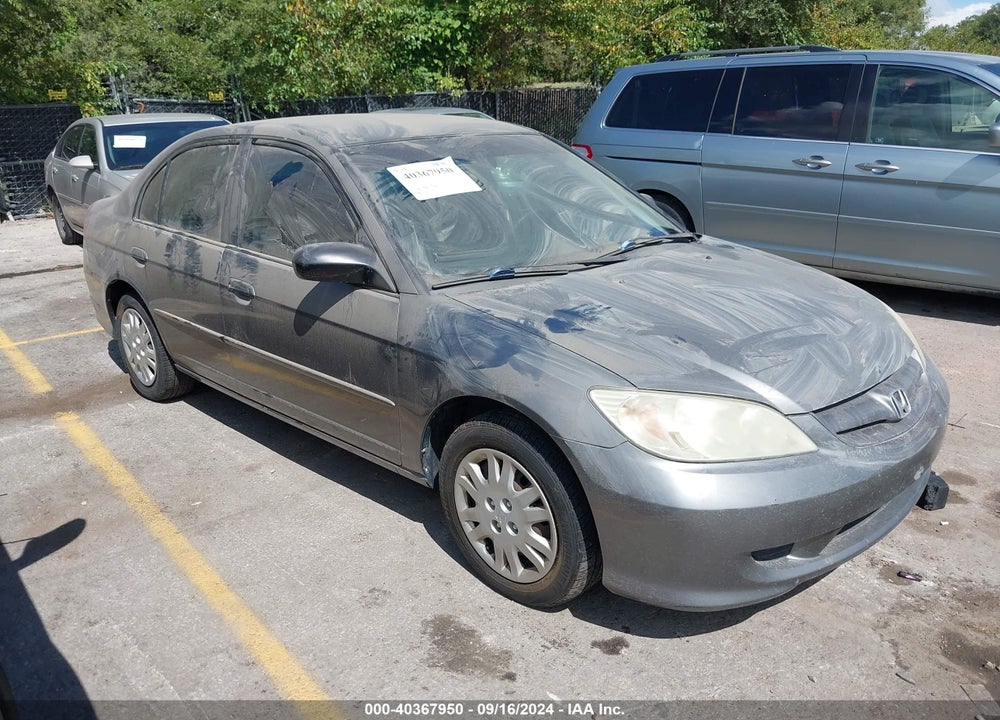 2004 HONDA CIVIC LX VIN: 2HGES16544H633547