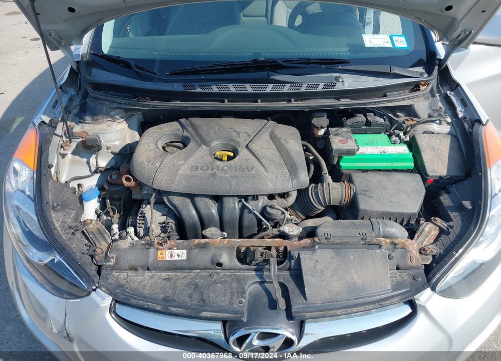 2013 HYUNDAI ELANTRA GLS VIN: 5NPDH4AEXDH376712