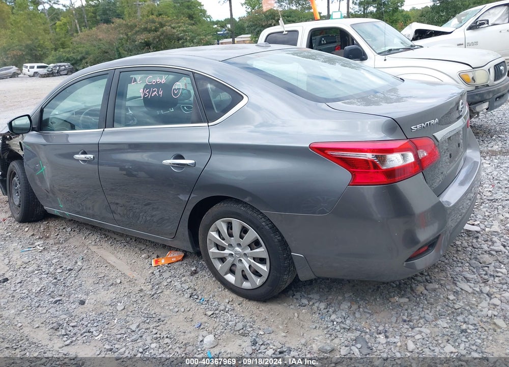 2017 NISSAN SENTRA SV VIN: 3N1AB7AP9HY237111