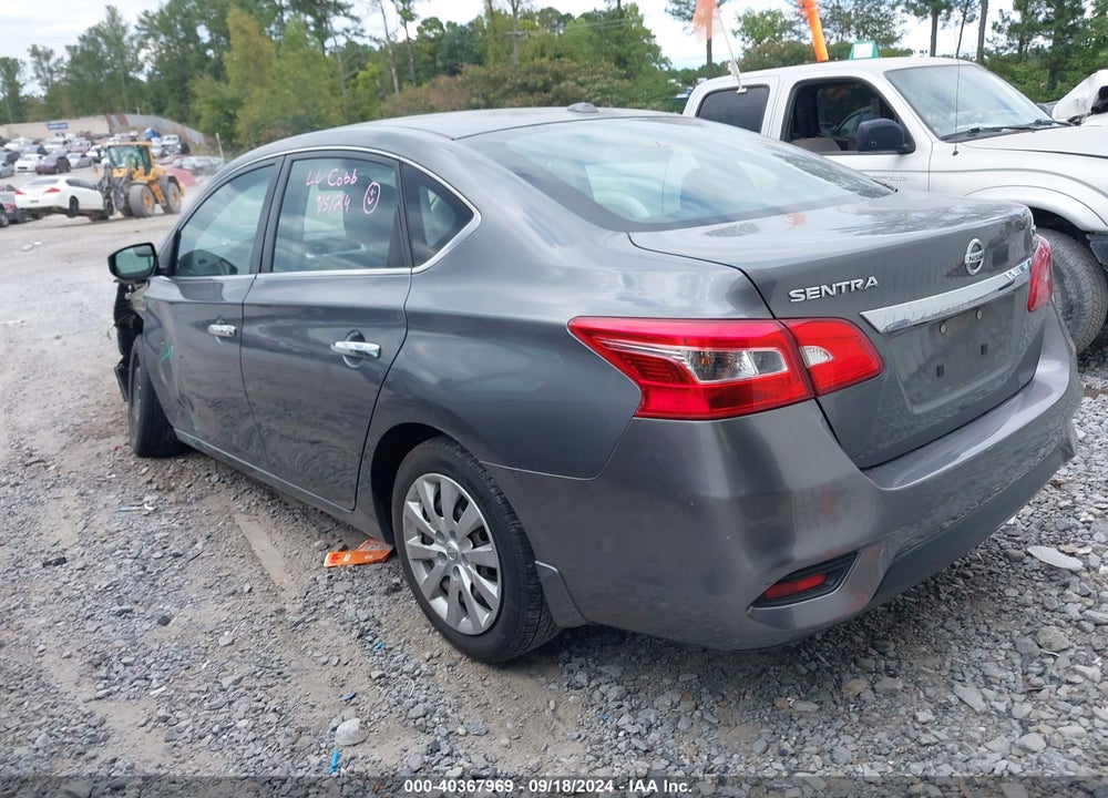 2017 NISSAN SENTRA SV VIN: 3N1AB7AP9HY237111