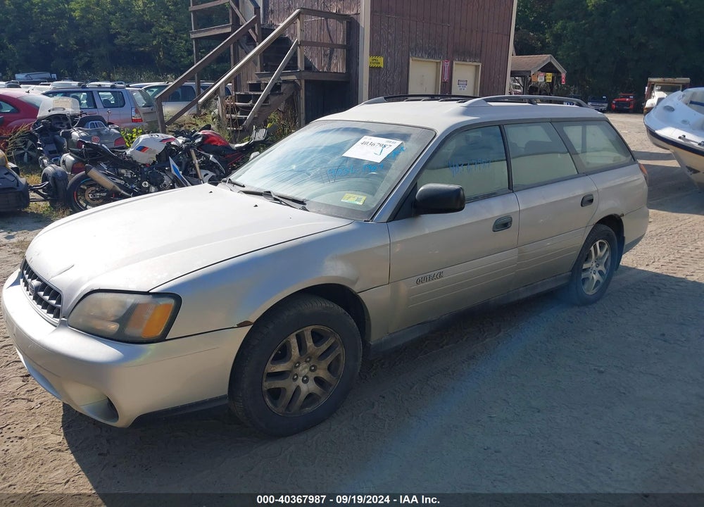 2004 SUBARU OUTBACK VIN: 4S3BH675947630408