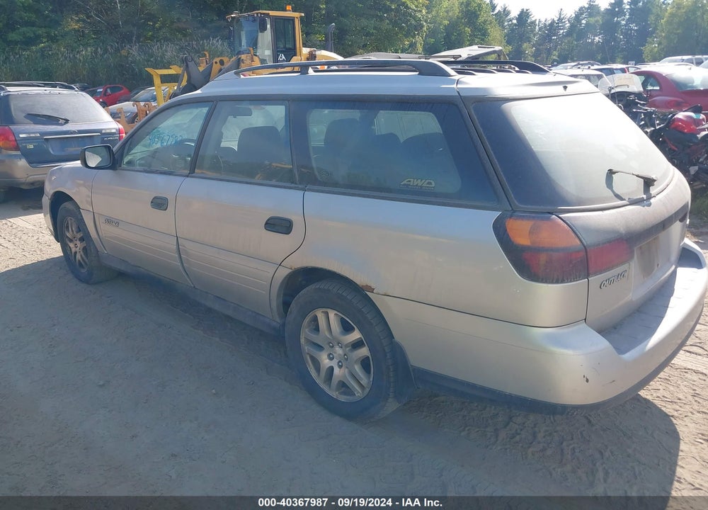 2004 SUBARU OUTBACK VIN: 4S3BH675947630408