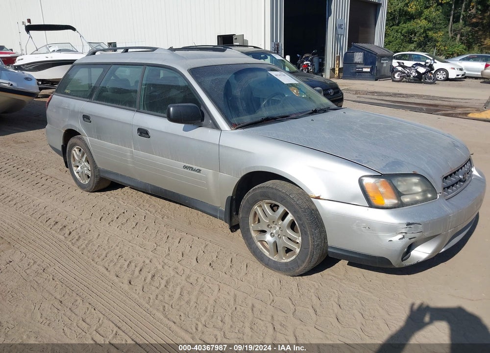 2004 SUBARU OUTBACK VIN: 4S3BH675947630408