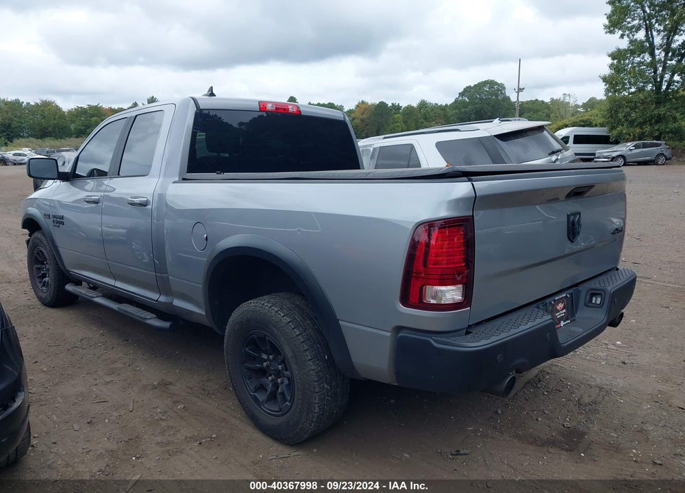 2022 RAM 1500 CLASSIC WARLOCK QUAD CAB 4X4 6'4 BOX VIN: 1C6RR7GTXNS122499