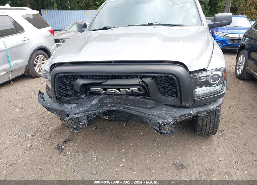 2022 RAM 1500 CLASSIC WARLOCK QUAD CAB 4X4 6'4 BOX VIN: 1C6RR7GTXNS122499