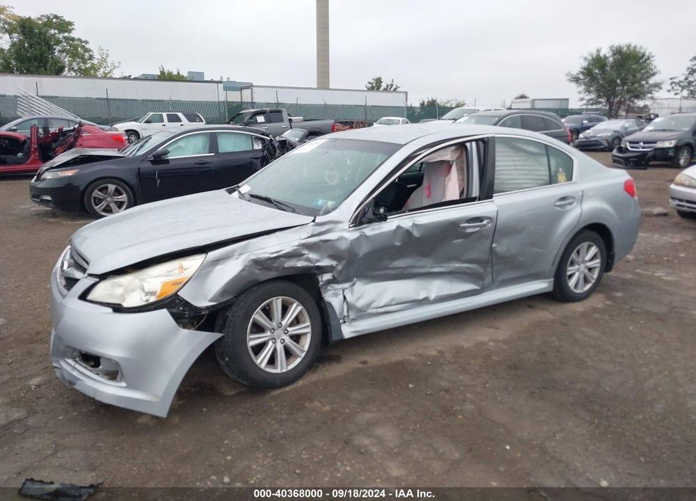 2012 SUBARU LEGACY 2.5I PREMIUM VIN: 4S3BMBC6XC3007436