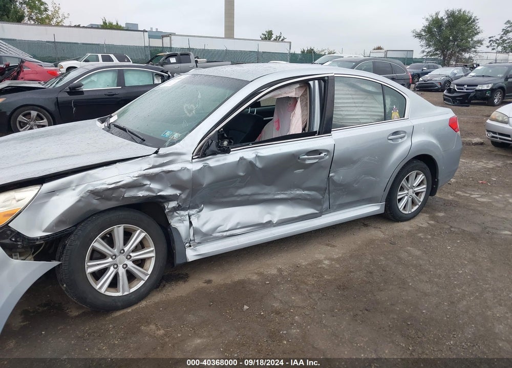 2012 SUBARU LEGACY 2.5I PREMIUM VIN: 4S3BMBC6XC3007436