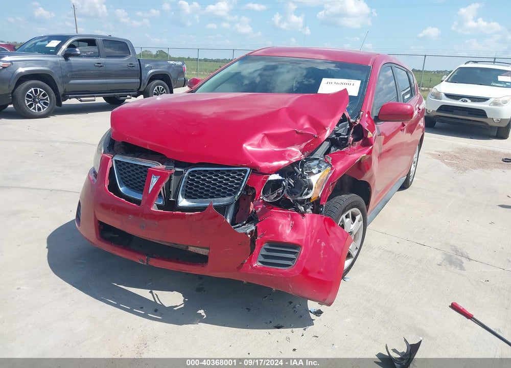 2010 PONTIAC VIBE VIN: 5Y2SP6E06AZ411870