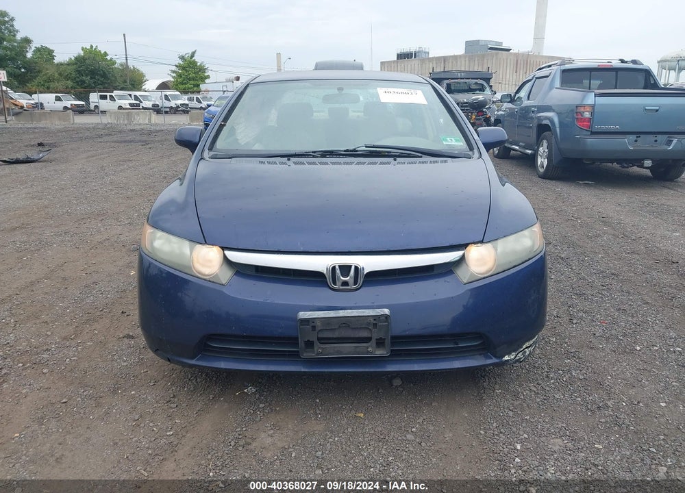 2006 HONDA CIVIC LX VIN: 1HGFA16556L148394