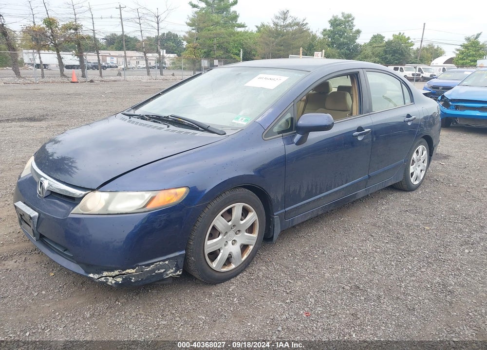 2006 HONDA CIVIC LX VIN: 1HGFA16556L148394