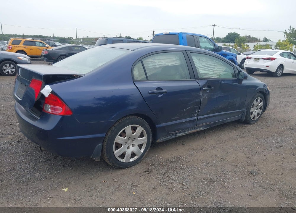 2006 HONDA CIVIC LX VIN: 1HGFA16556L148394