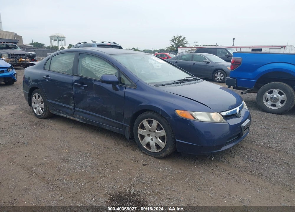 2006 HONDA CIVIC LX VIN: 1HGFA16556L148394
