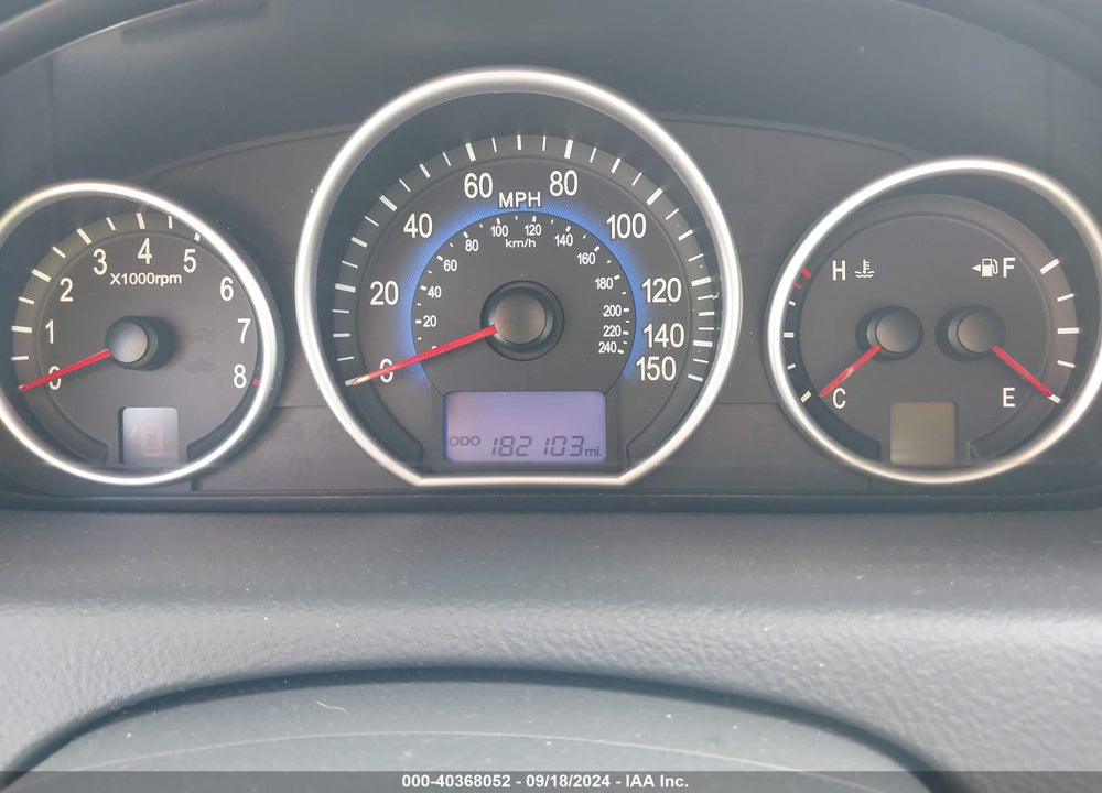 2010 HYUNDAI VERACRUZ GLS VIN: KM8NU4CC9AU106282