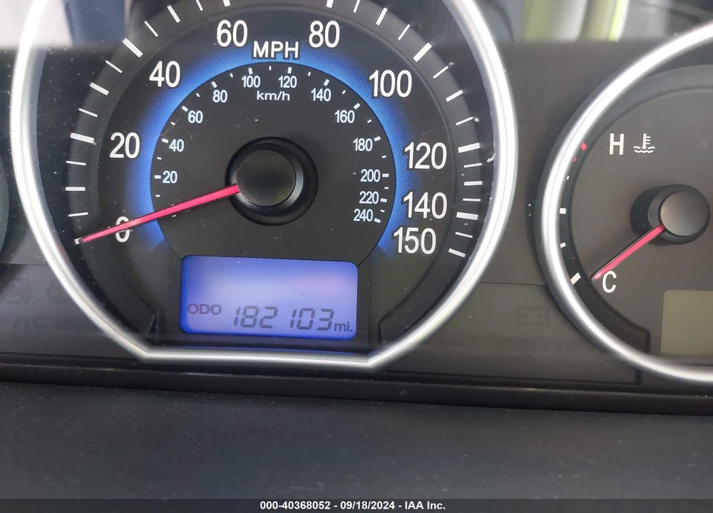 2010 HYUNDAI VERACRUZ GLS VIN: KM8NU4CC9AU106282